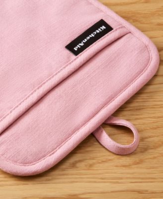 Gourmet Series Gridlines Pot Holder Set, Pack of 2