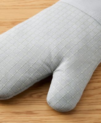 Gourmet Series Gridlines Oven Mitts Set, Pack of 2