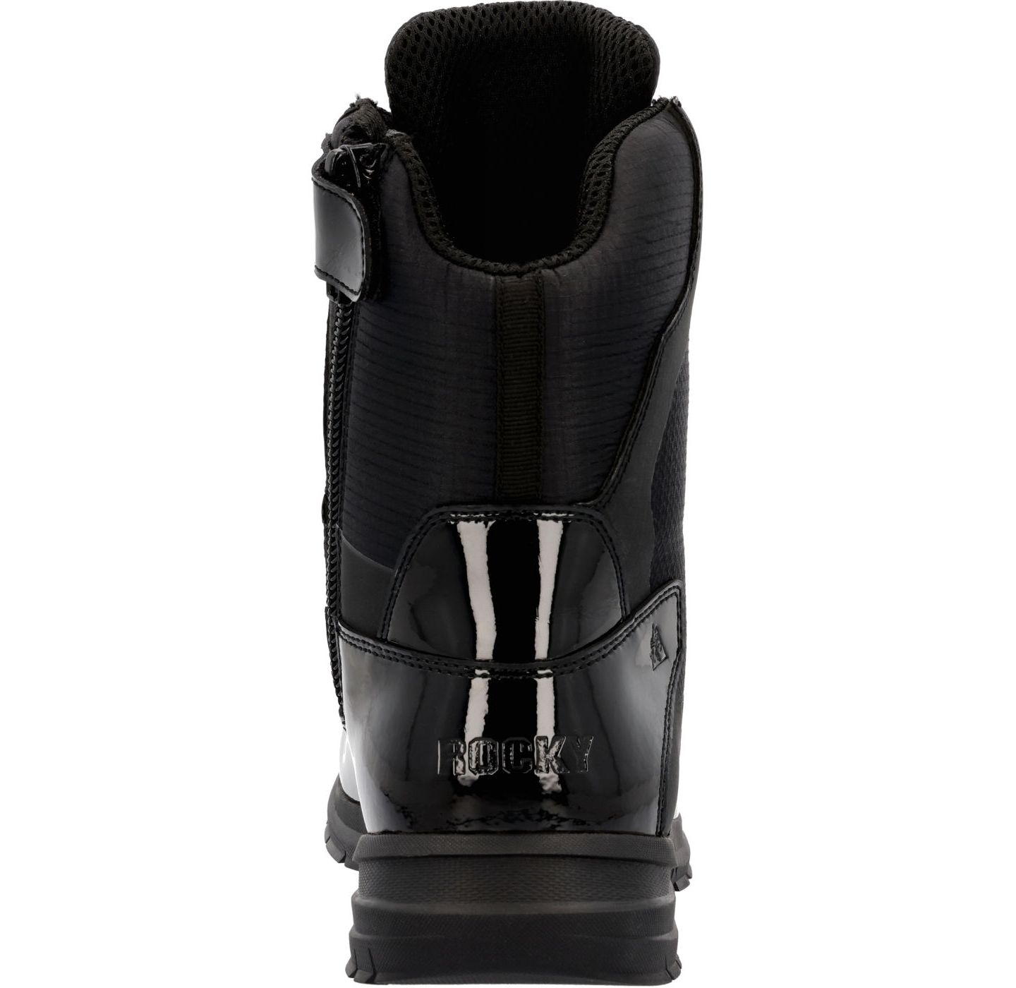 Мужские ботинки ROCKY Cadet 8" Black Side Zip Public Service Boot, цвет: Чёрный — фото 3