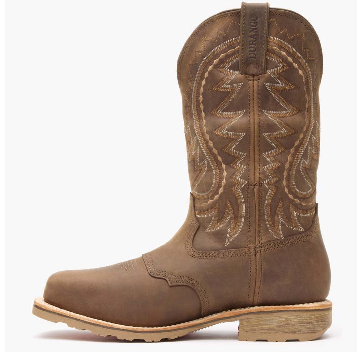 Мужские ботинки Durango Maverick Pro Steel Toe Waterproof Western Work Boot, цвет: Рыжевато-коричневый — фото 5