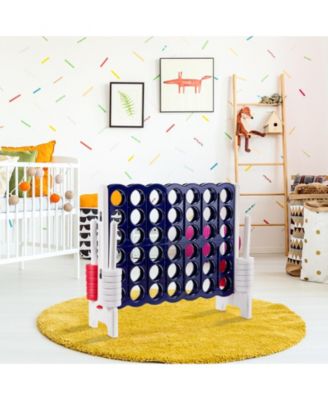 3.5 Feet Tall Jumbo 4-to-Score Giant Game Set with 42 Jumbo Rings