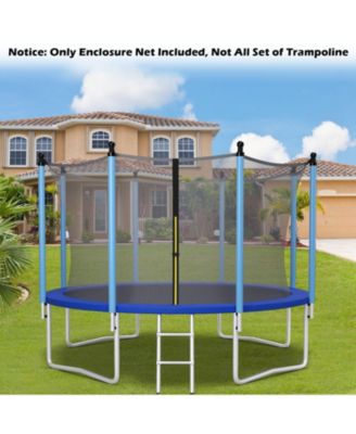 16 Feet Trampoline Replacement Safety Net with Adjustable Straps