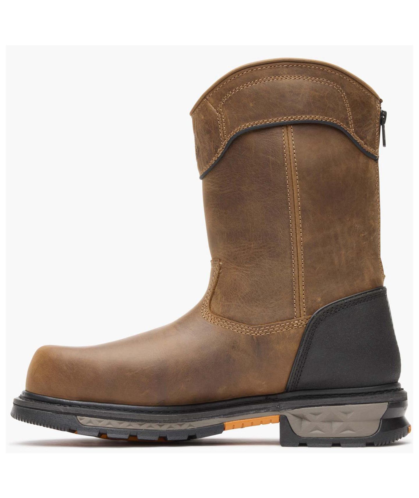 Мужские ботинки GEORGIA BOOT Carbo-Tec LTX Waterproof Composite Toe Pull On Boot, цвет: Чёрный / Коричневый — фото 6