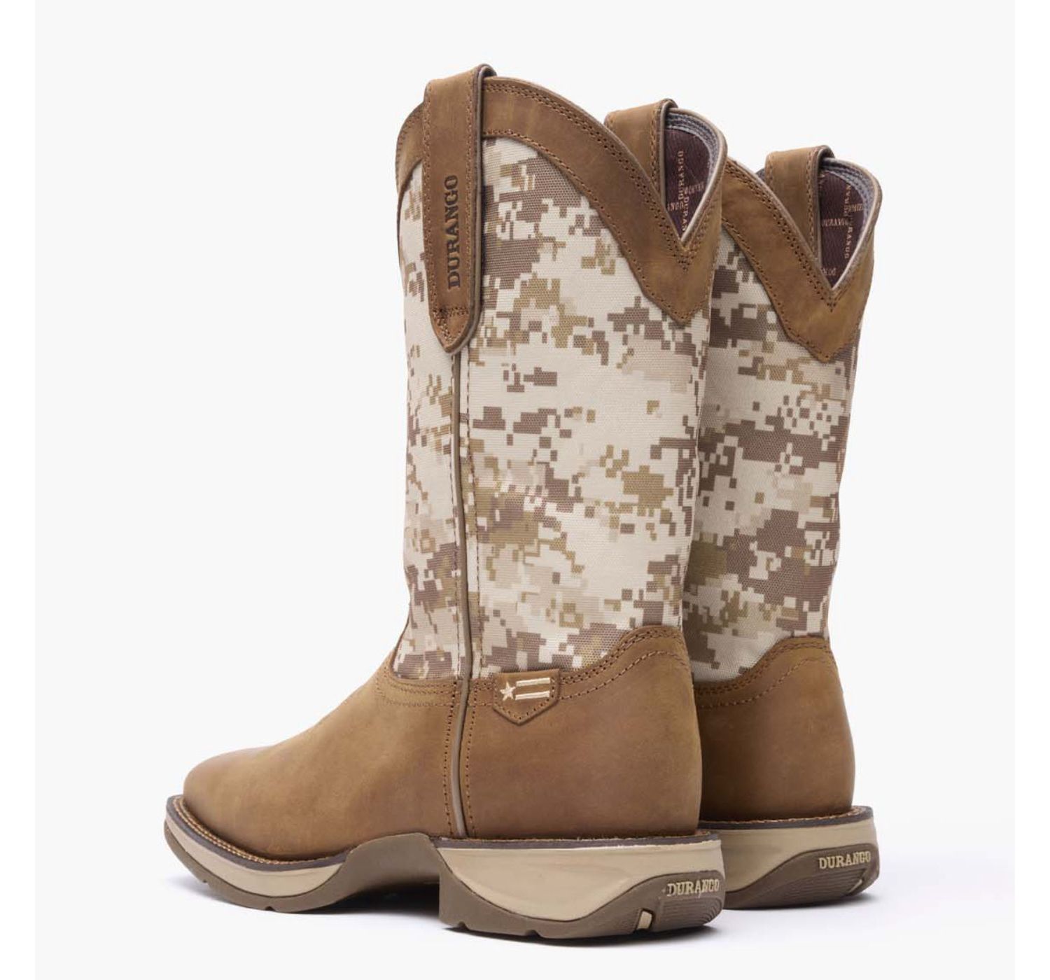 Men's Rebel by Desert Camo Pull-on Western Boot