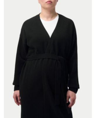 Maternity Long Cashmere Robe