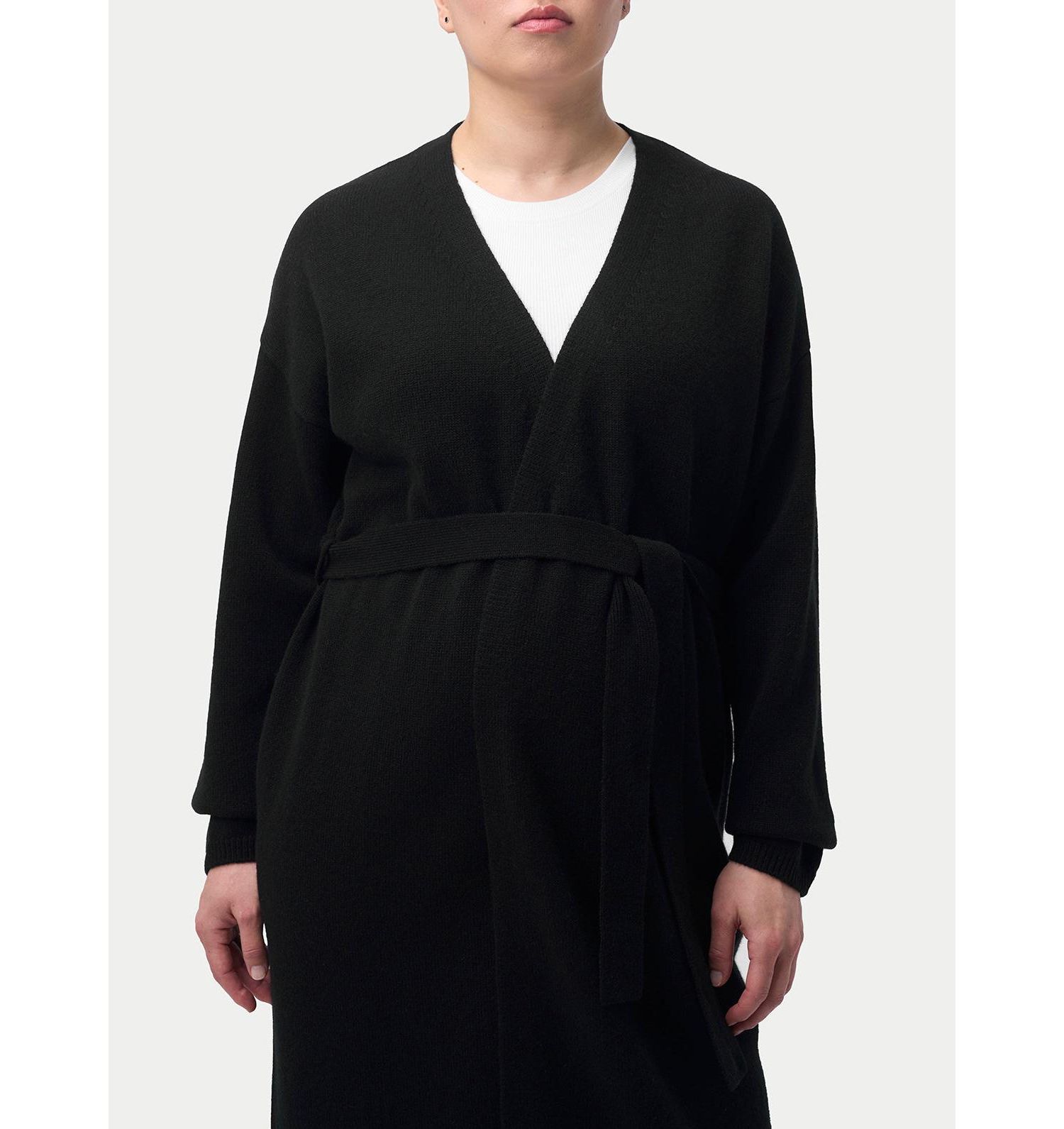 Maternity Long Cashmere Robe