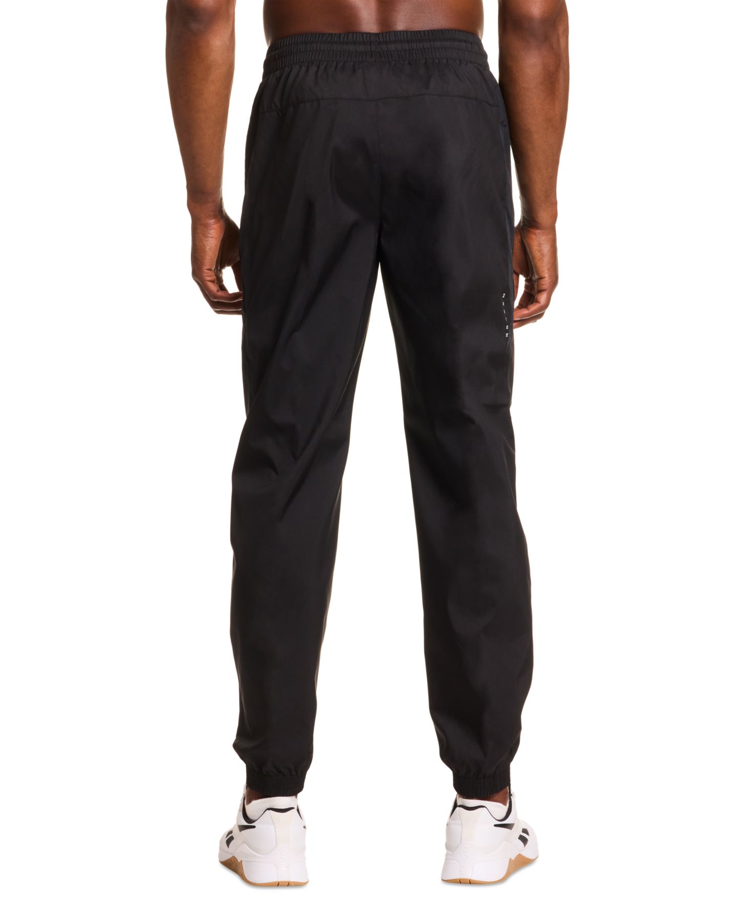 Мужские брюки Reebok Woven Track Pants, цвет: Чёрный — фото 5