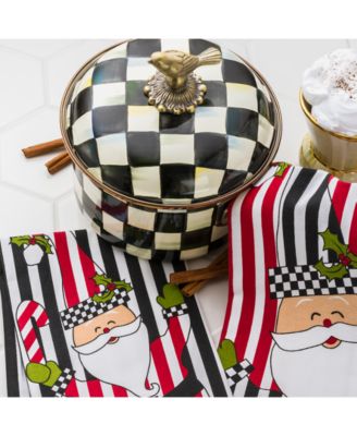 Courtly Check Enameled 2.5-Quart Saucepan