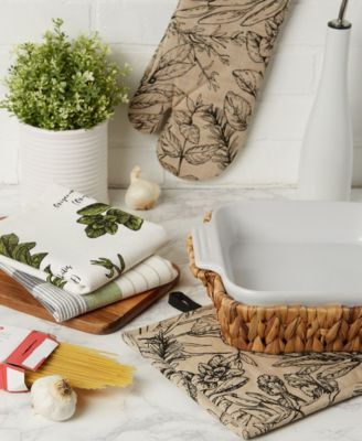 Home Sweet Farmhouse Kitchen Collection Cotton Kitchen Linen, Set of 4