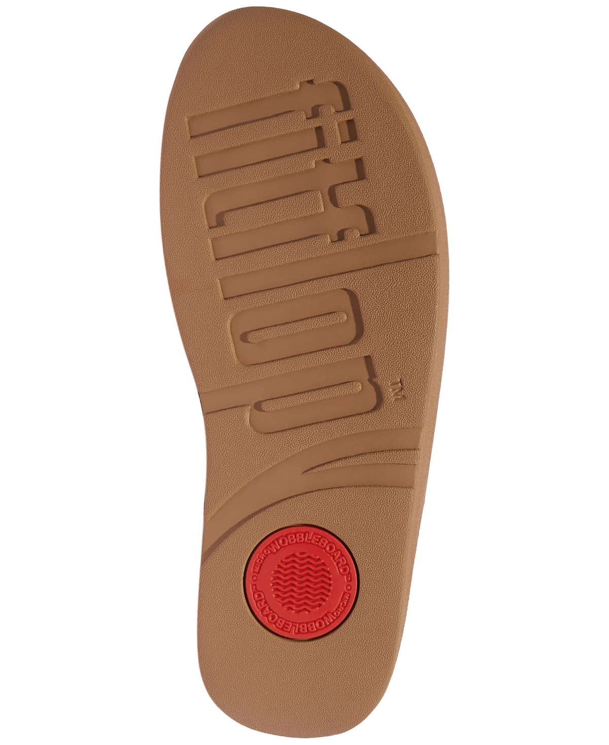 Fitflop Women's Fino Crystal Chain Leather Toe-post Sandals In Brown