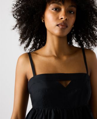 Women's Meadow Sleeveless Cotton Fit & Flare Mini Dress