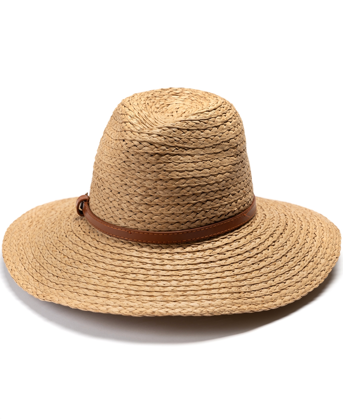 Vince Camuto Panama Hat With Horse Bit Band