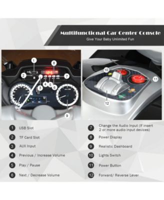 12V Kids Ride On Motorcycle Electric Motor Bike