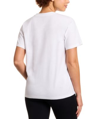 Women's Cotton Logo-Graphic Crewneck T-Shirt