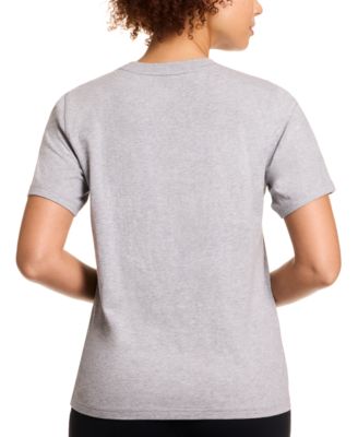Women's Cotton Logo-Graphic Crewneck T-Shirt