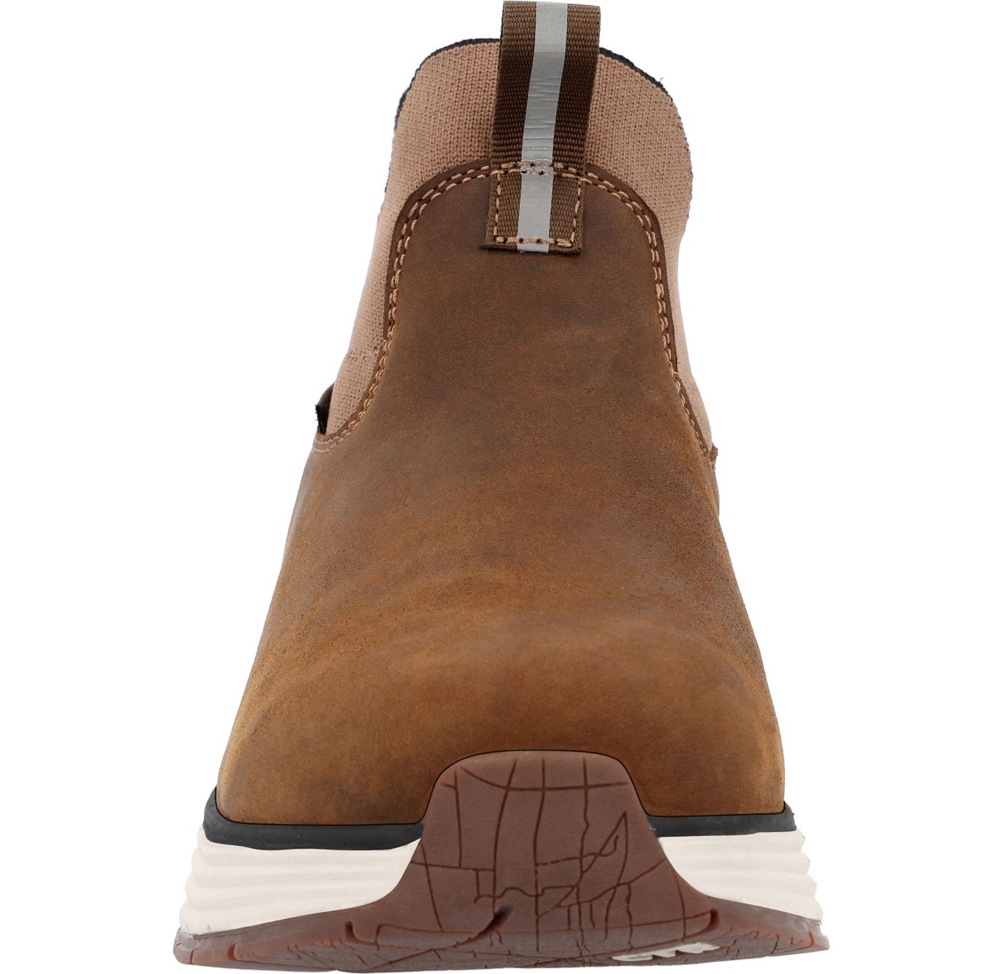 Мужские ботинки GEORGIA BOOT DuraBlend Sport Waterproof Chelsea Work Boot, цвет: Коричневый — фото 6