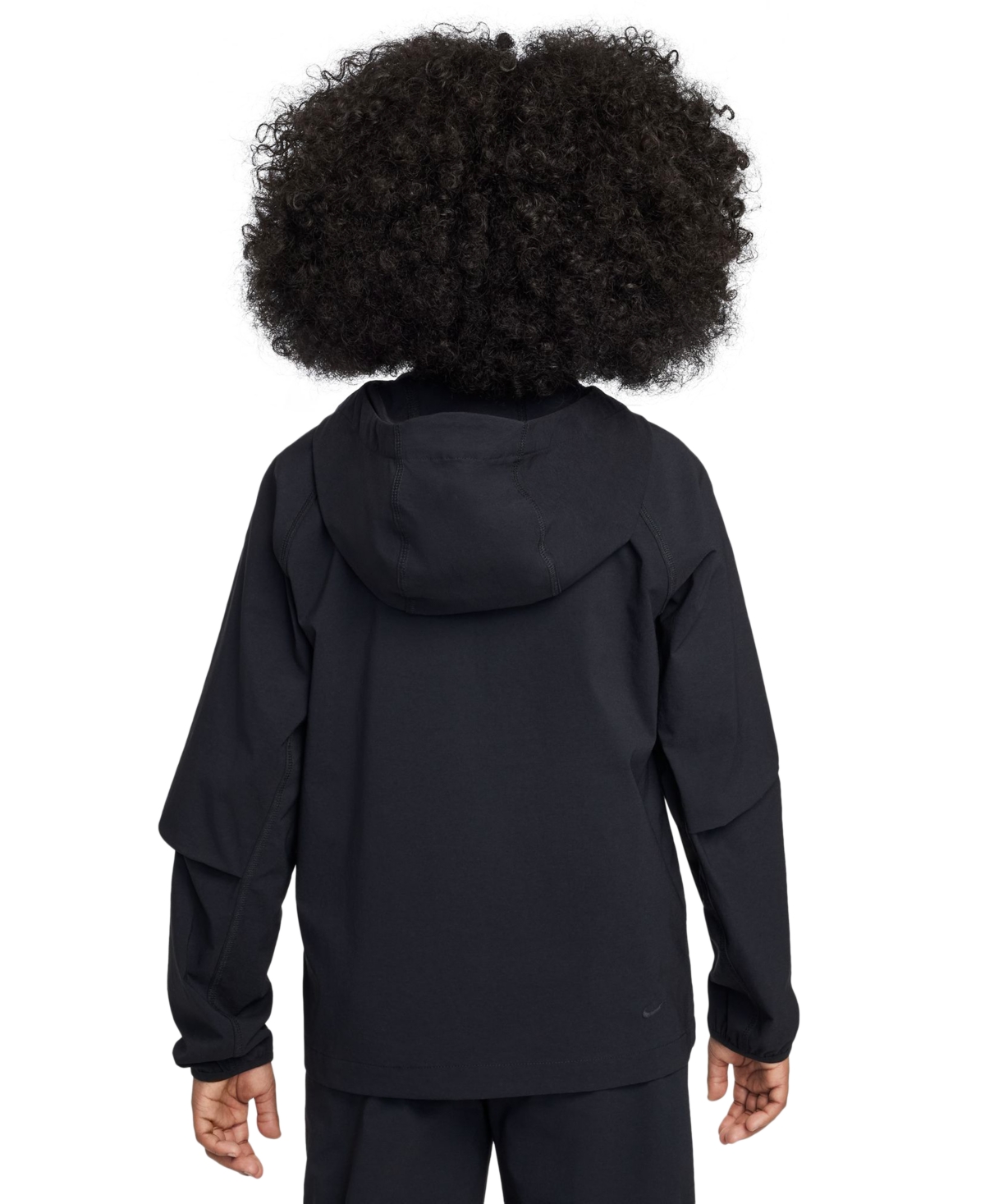 Nike Big Kids Tech Woven Jacket In Black