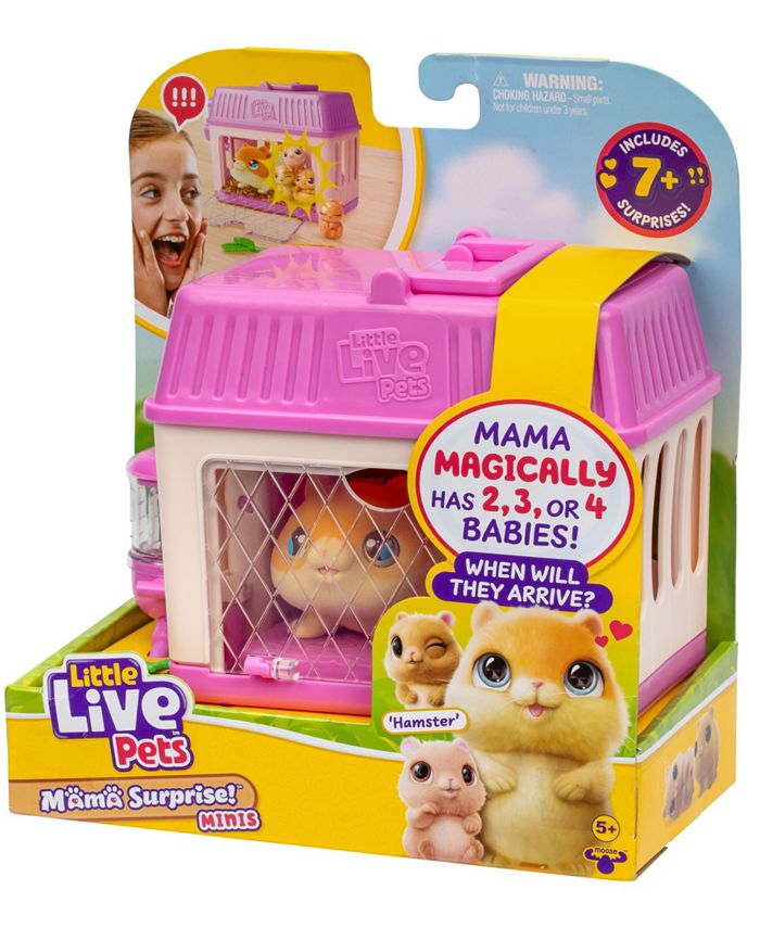 Little Live Pets Mama Surprise Mini Playset Hamster - White - No Size
