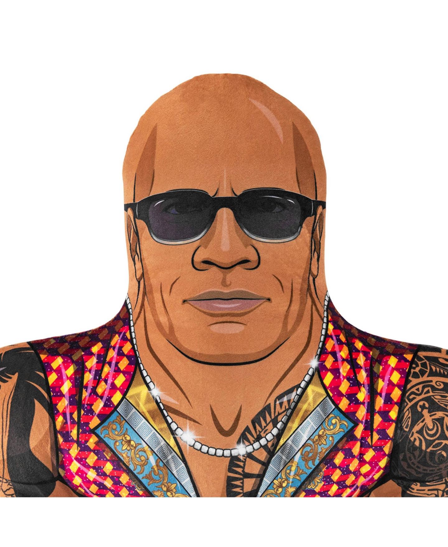 Детская мягкая игрушка Bleacher Creatures The Rock Final Boss 24" Plush — фото 3