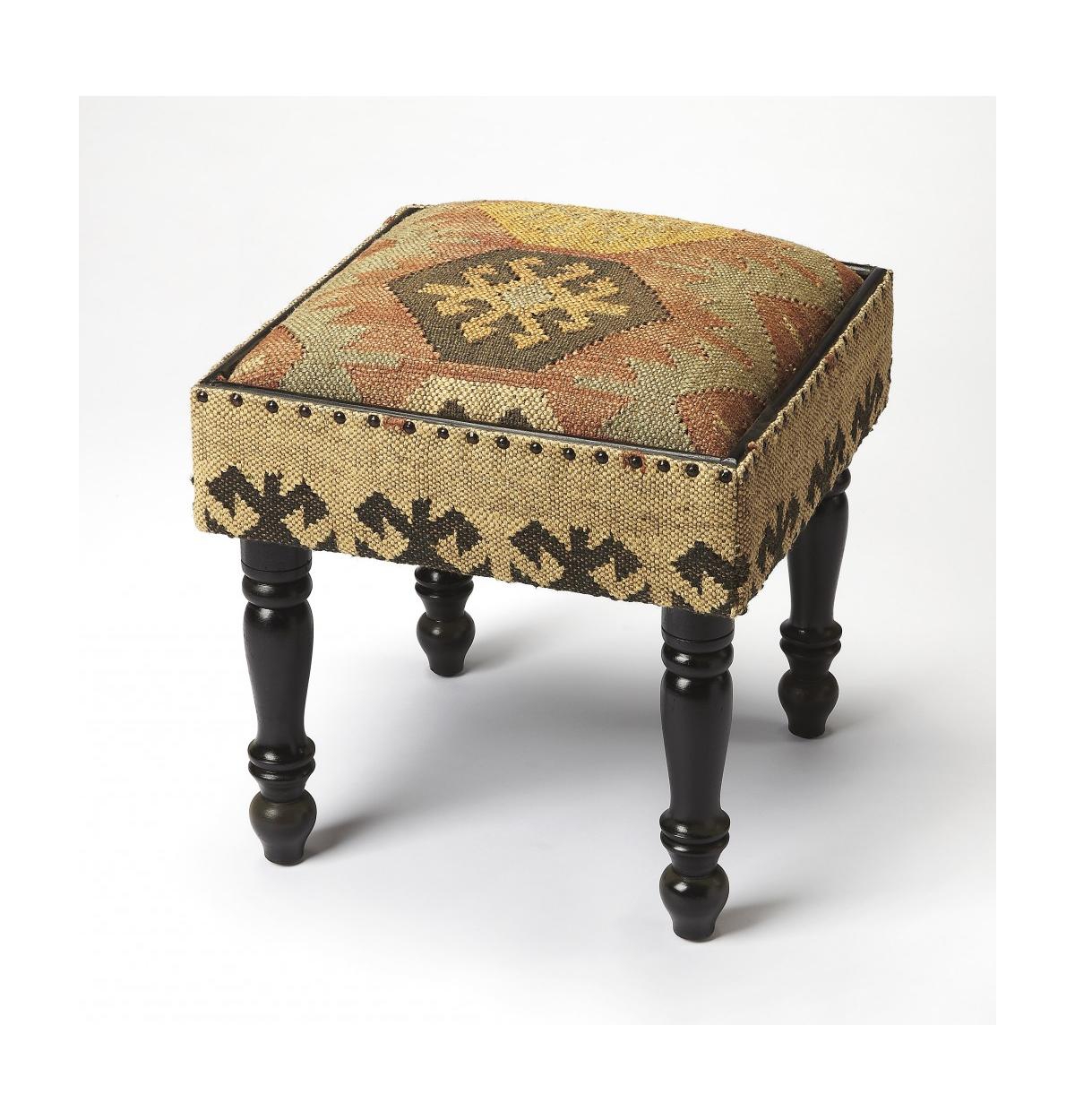 Modern Upholstered Ottoman – Linen Accent Bench for Cozy Living Room or Reading Nook