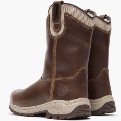 Eagle Trail Women s Alloy Toe Pull-On Work Boot