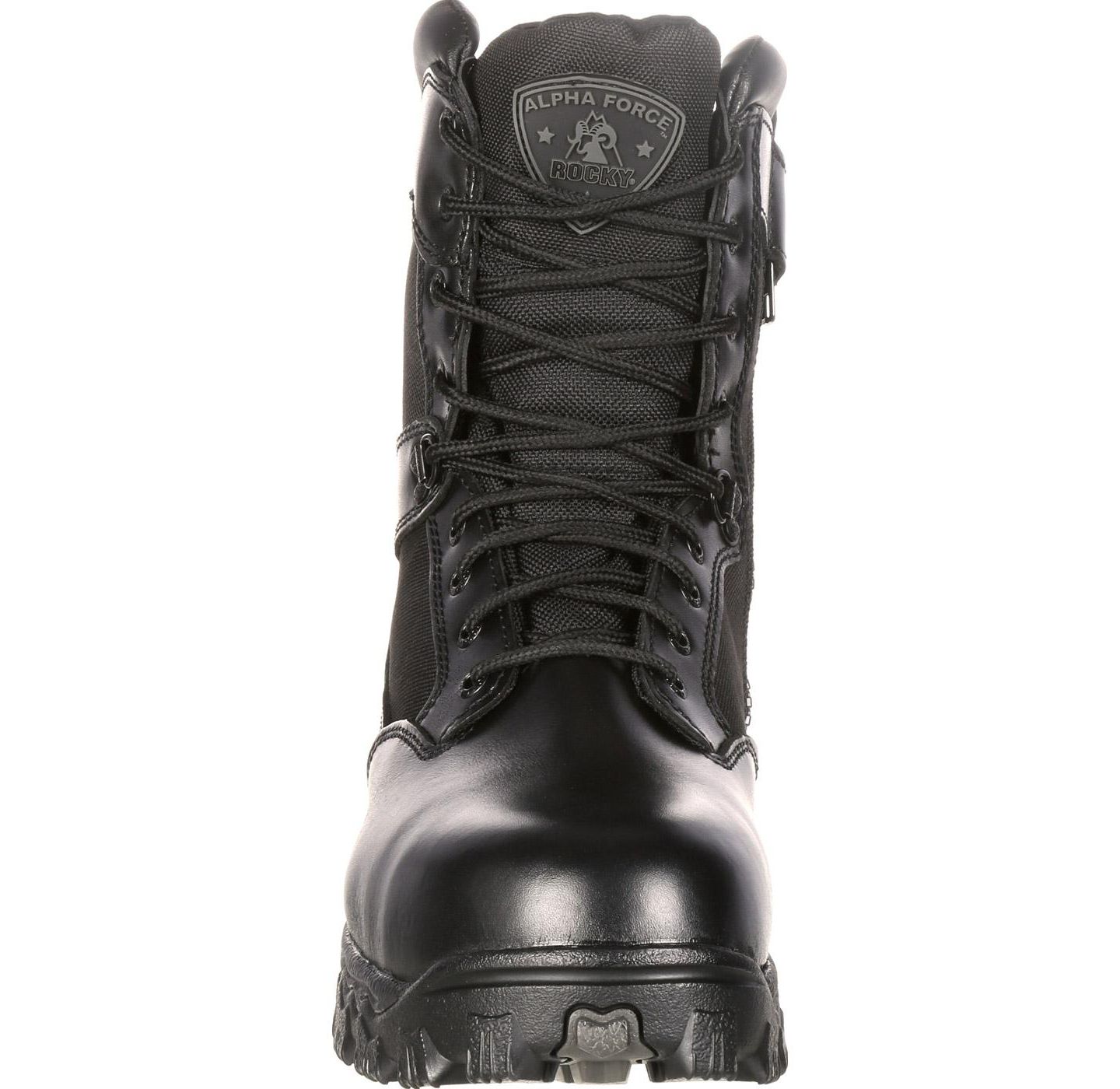 Мужские ботинки ROCKY Alpha Force Side Zip 400G Insulated Public Service Boot, цвет: Чёрный — фото 3