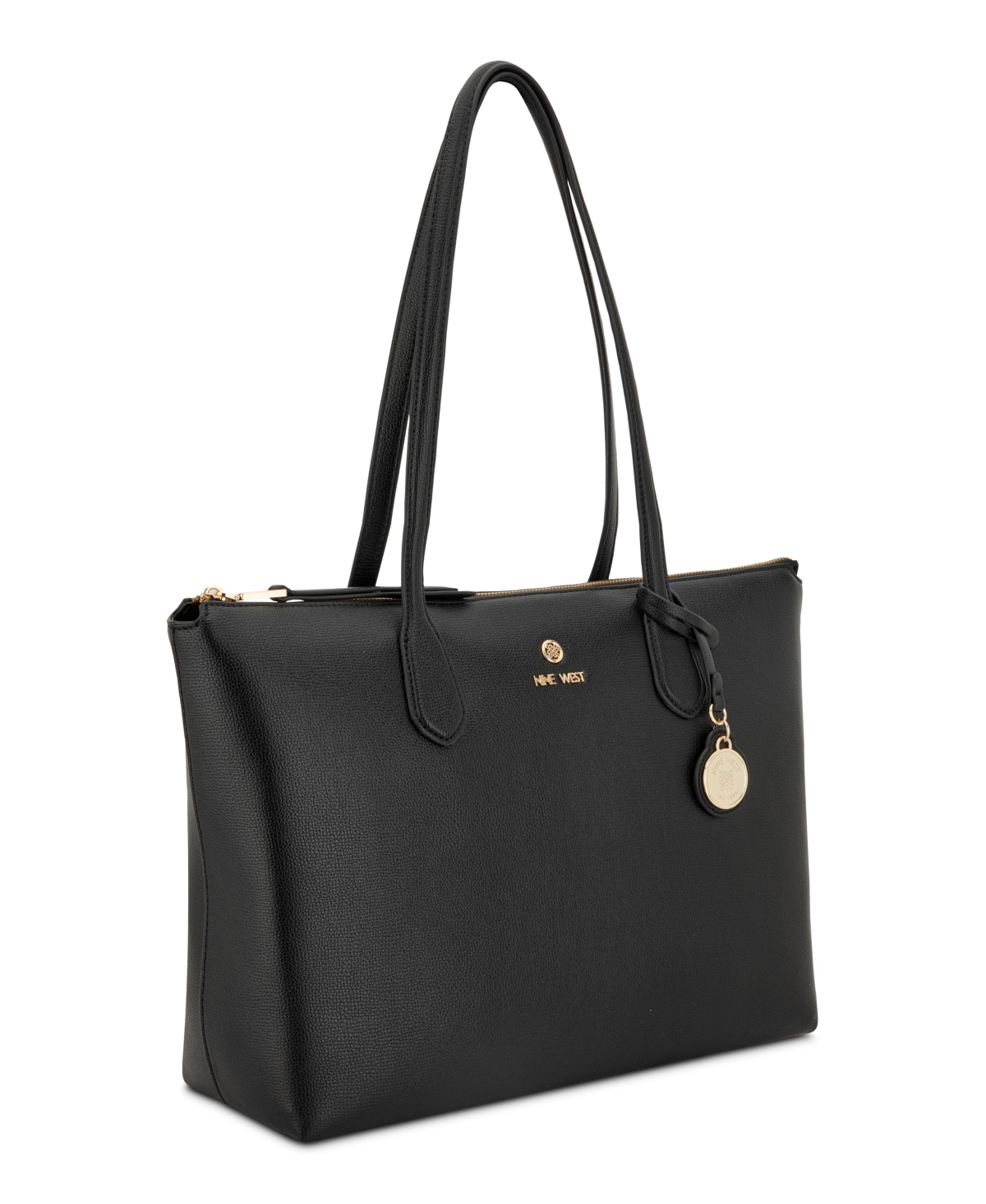 Nine West Kyrie Laptop Large Tote Bag In Black