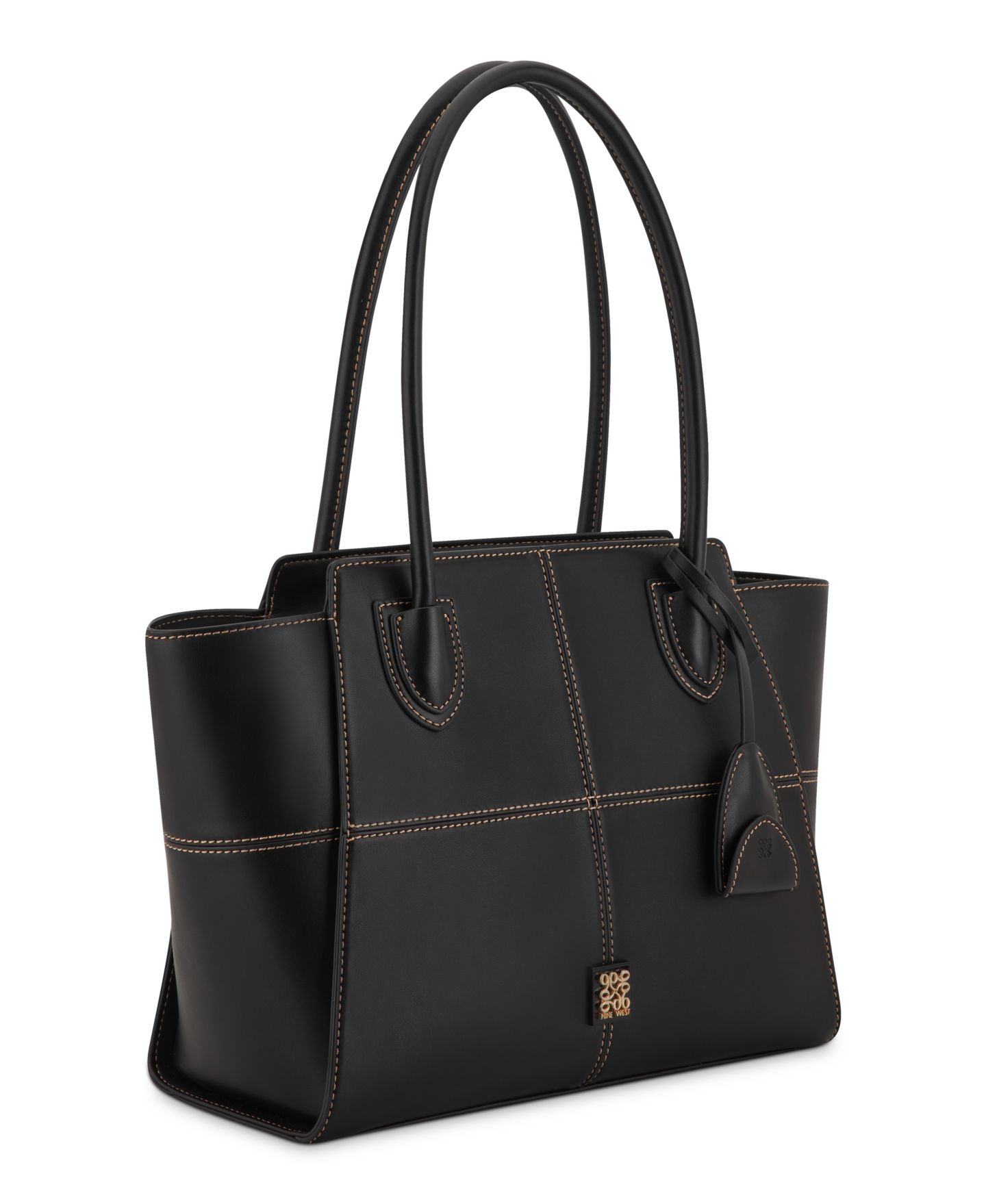 Женская сумка Nine West Paxtin Large Shopper, цвет: Чёрный — фото 4