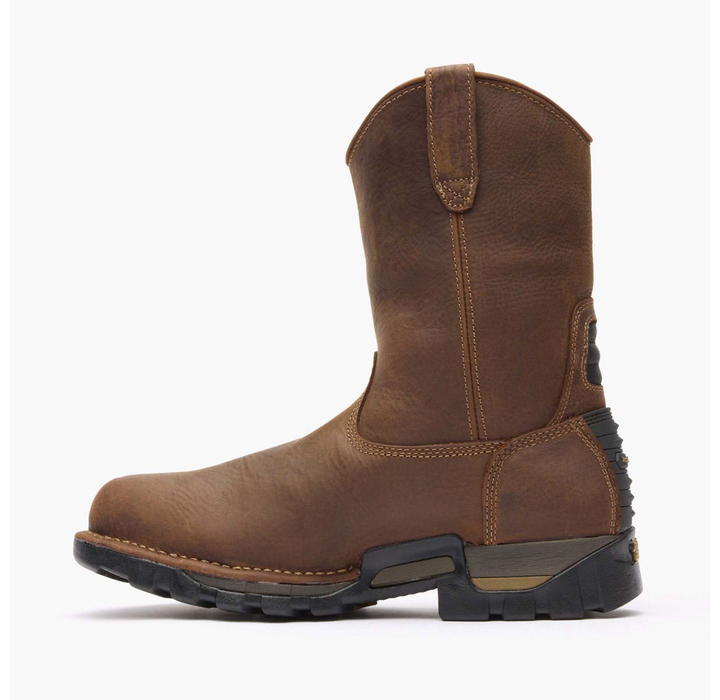 Мужские ботинки GEORGIA BOOT Eagle One Waterproof Pull On Work Boot, цвет: Коричневый — фото 5