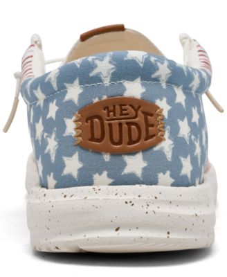 Men's Wally Americana Casual Moccasin Sneakers from Finish Line