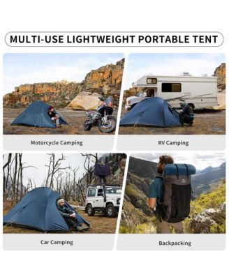 Cloud Up Free Standing 2 Person Backpacking Tent Ultralight Nylon Double Layer Camping Tents for Two Person
