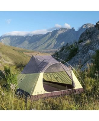 Cloud-Up 3 Person Lightweight Backpacking Tent with Footprint - 3 Season Free Standing Dome Camping Hiking Waterproof Backpack Tents