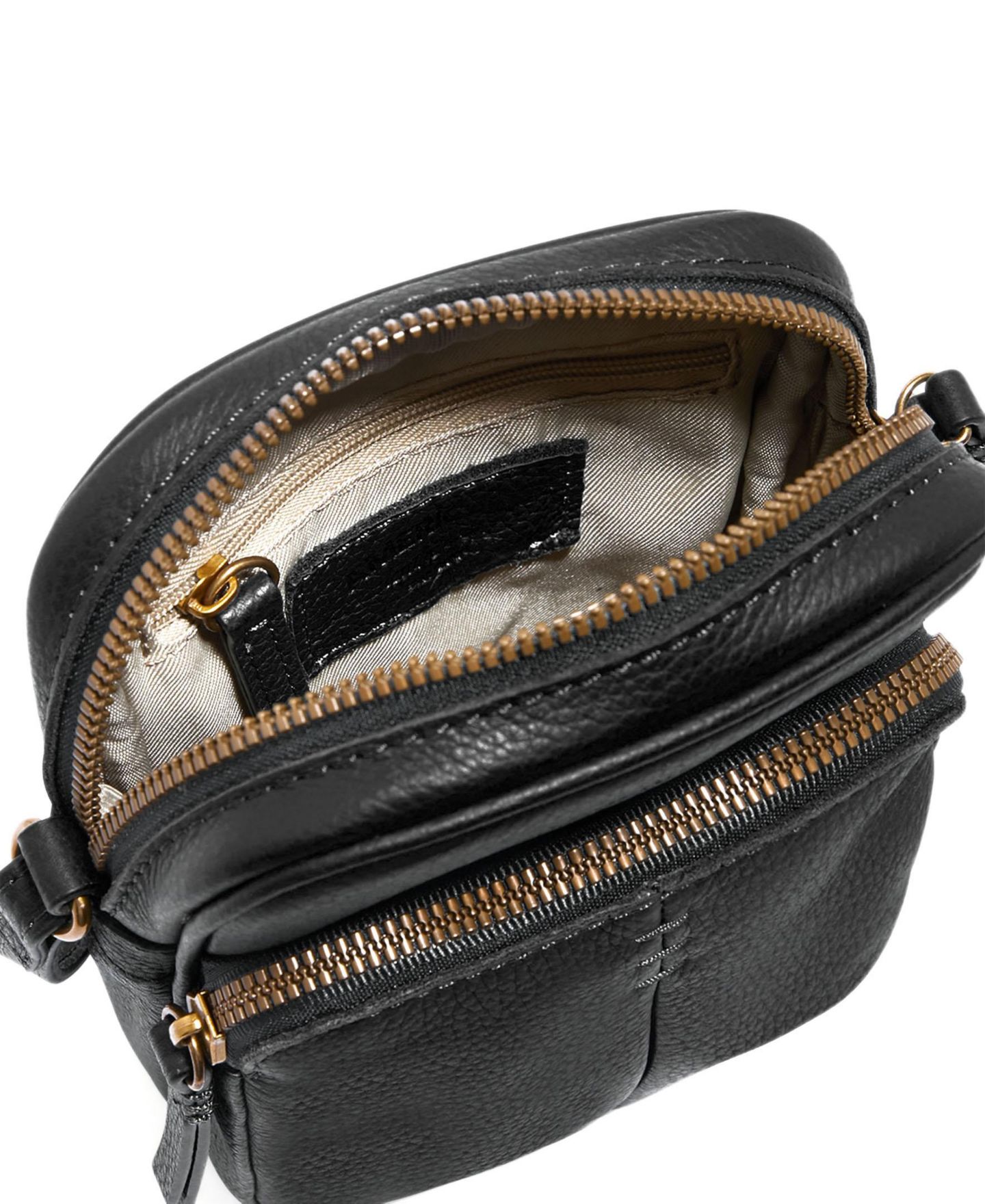 Женская сумка American Leather Co. Cleveland Mini Crossbody, цвет: Чёрный — фото 4
