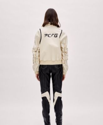 Women's Boomerang Biker Leather Jacket