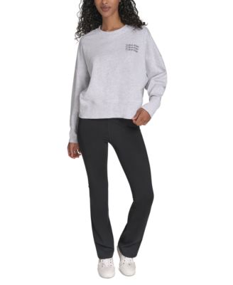 Women's Mini Triple Logo Pullover Sweatshirt
