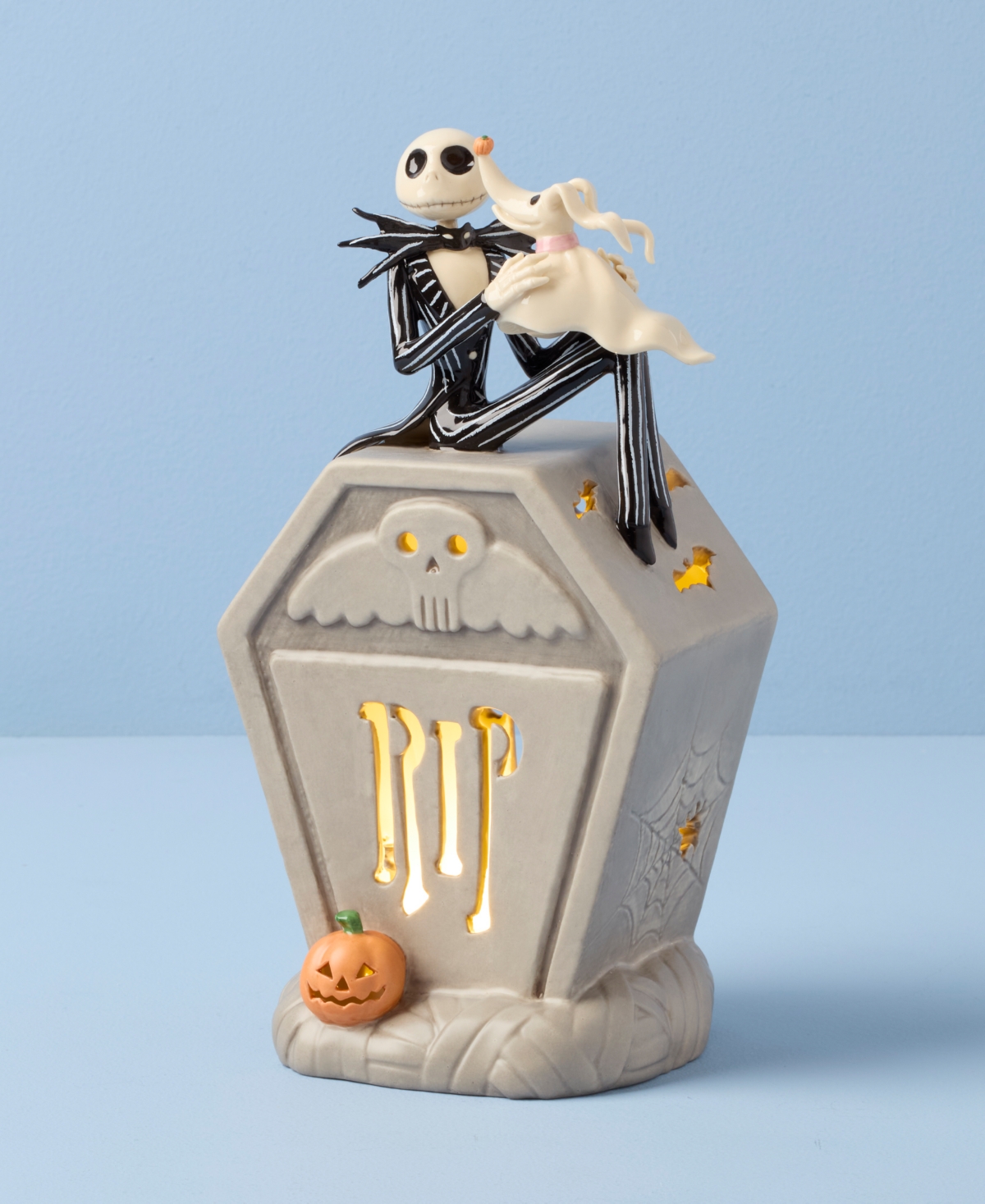 Lenox Nightmare Before Christmas Covered Candy Jar In Multi