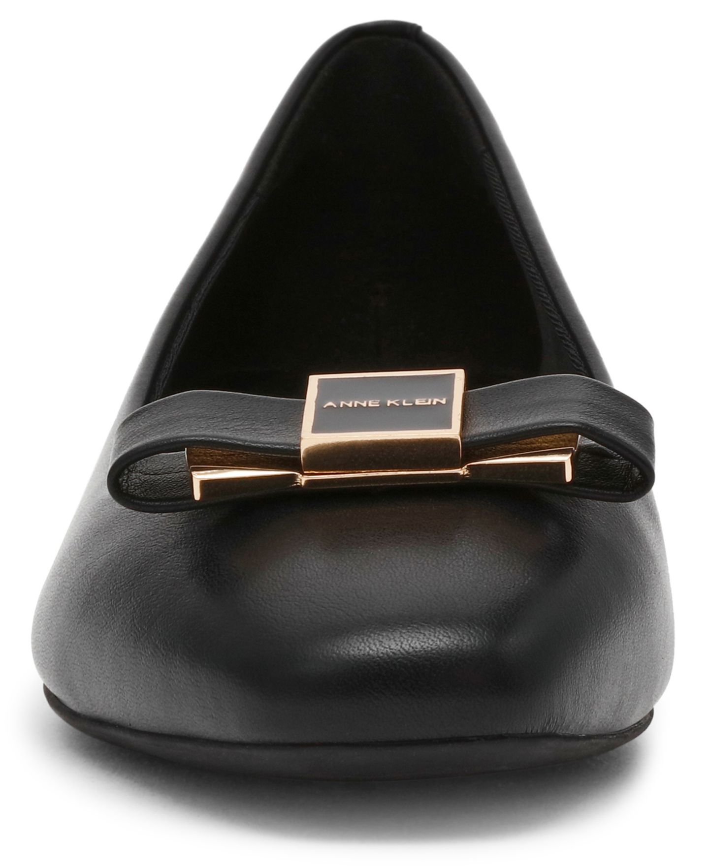 Женские балетки Anne Klein Cadey Slip On Dressy Flats, цвет: Чёрный — фото 7