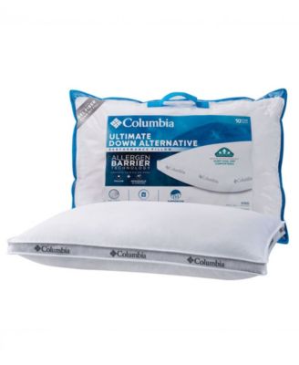 COLUMBIA ALLERGEN BARRIER DOWN ALTERNATIVE SIDE SLEEPER PILLOW 