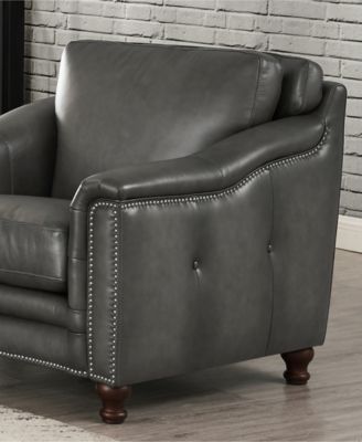 Belfast 42" Top Grain Leather Armchair