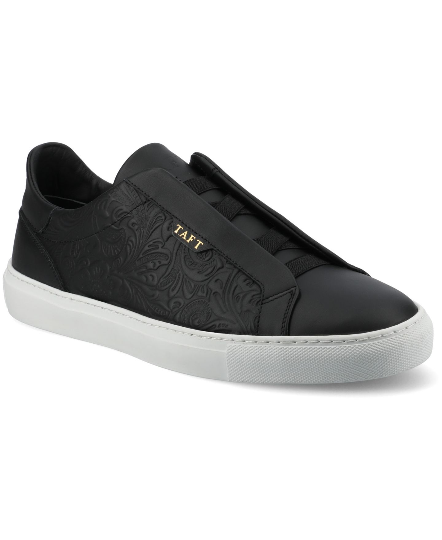 Мужские кроссовки Taft James Slip On, цвет: Чёрный — фото 1
