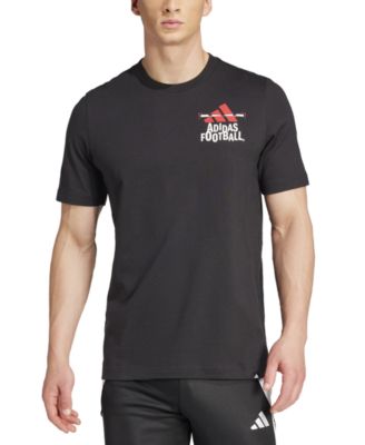 adidas - Men's Regular-Fit Football Logo Graphic T-Shirt