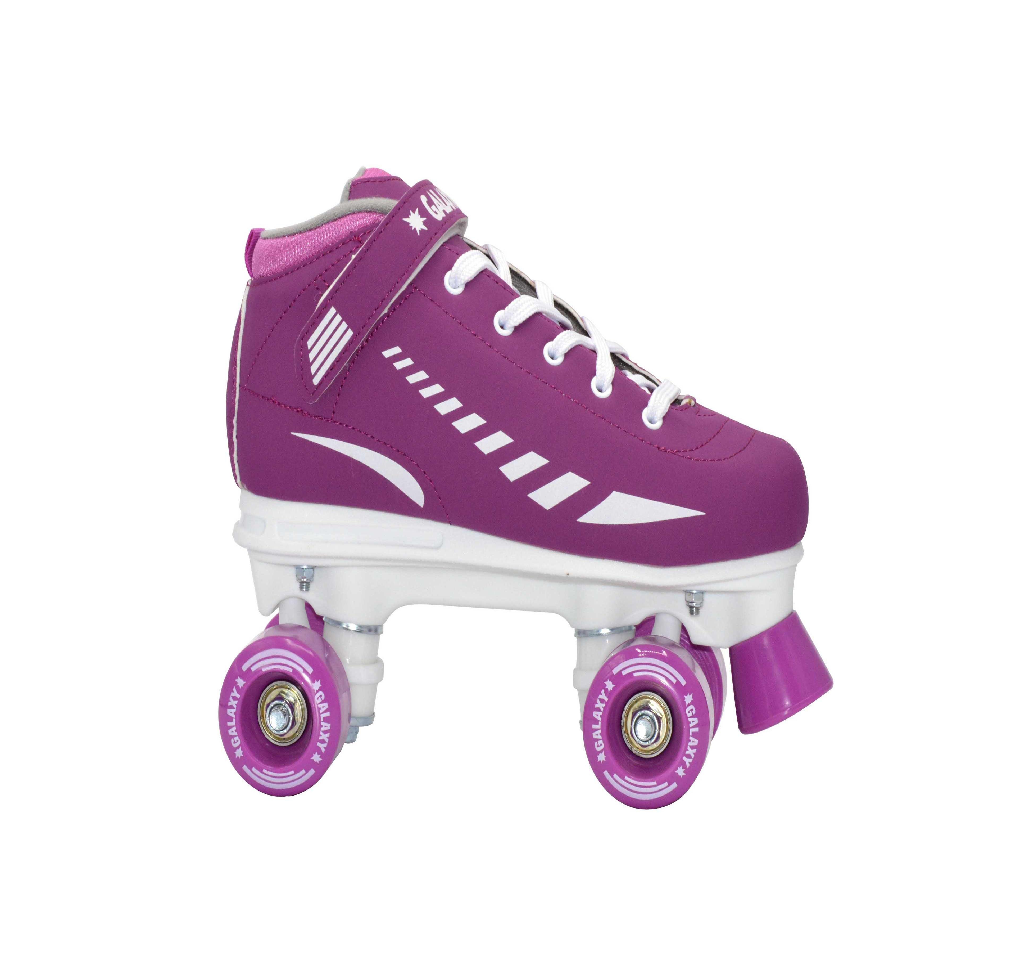 Epic Galaxy Elite Purple Quad Roller Skates