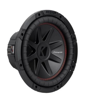 10" CompVR Series 4-Ohm with Dual Voice Coil Subwoofer