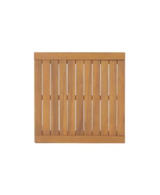 Outdoor  Acacia Wood 3 PC  Chat Set