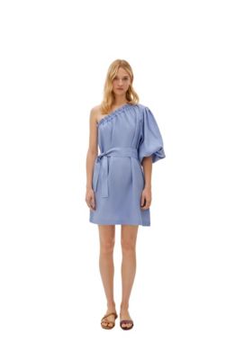 Women Florence Linen One Sleeve Dress