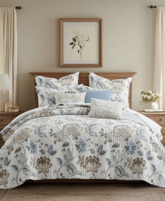 Levtex - Malaney Reversible 3-Pc. Quilt Set, Full/Queen