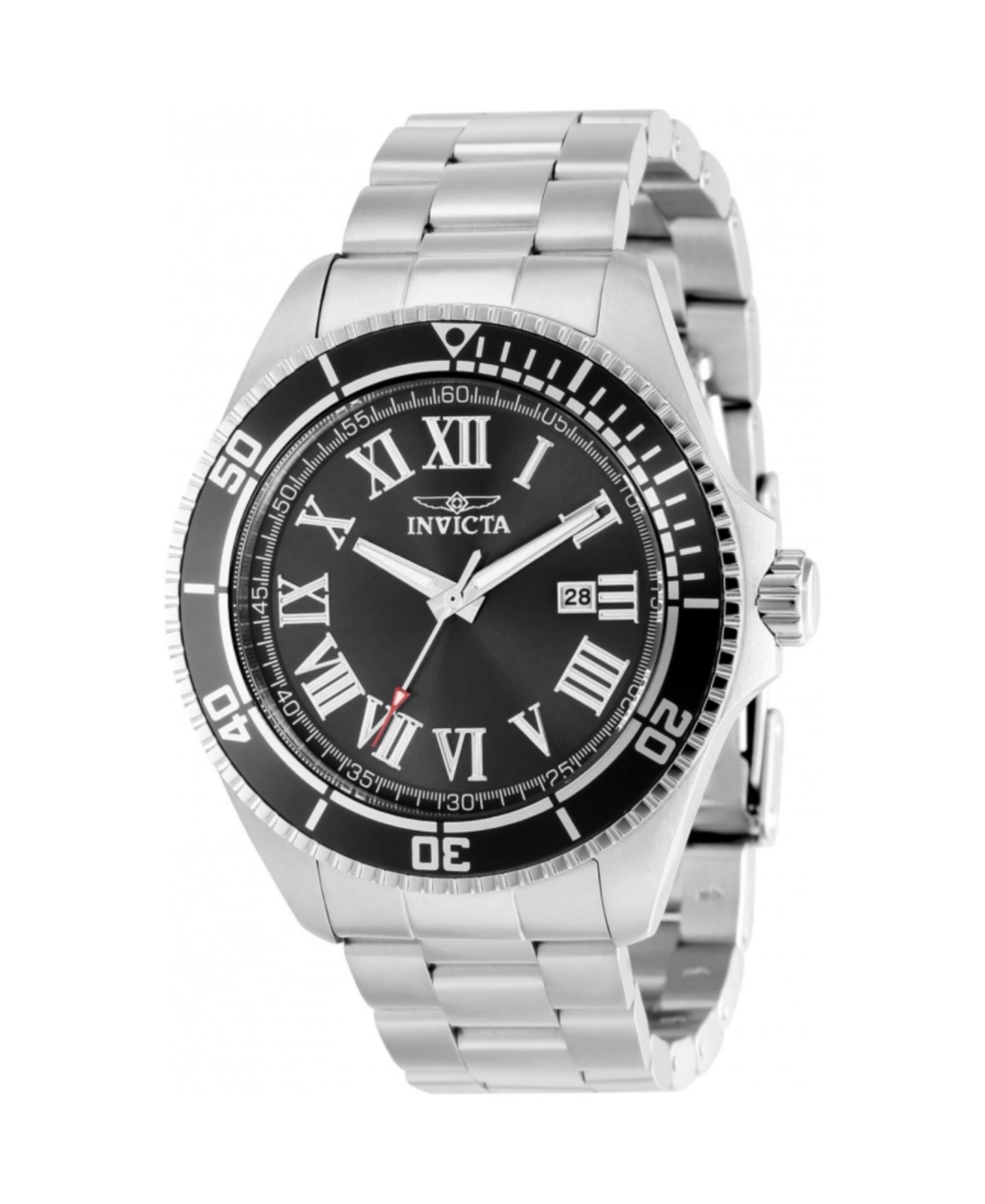 Мужские часы Invicta 14998 Pro Diver Quartz 3 Hand Black Dial, цвет: Чёрный — фото 1