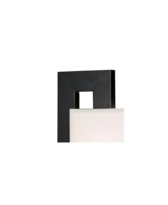 Floating Square 20 1/2" High Small Modern Accent Table Lamps Set of 2 Pull Chain Black Finish Living Room Bedroom
