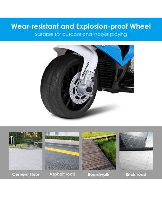 6V Kids 3 Wheels Riding BMW Licensed Electric Motorcycle