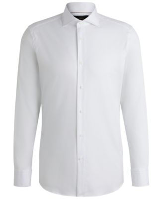 Men's Performance-Stretch Slim-Fit Dress Shirt